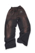 FADED LOGO SWEAT PANTS -DARK CHARCOAL-