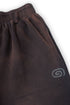 FADED LOGO SWEAT PANTS -DARK CHARCOAL-