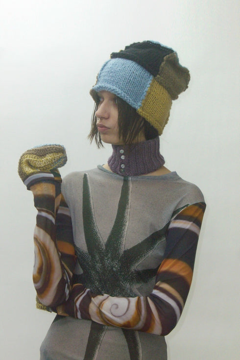 【PRE-ORDER】SECOND SKIN TOPS "Psychedelic anemone"