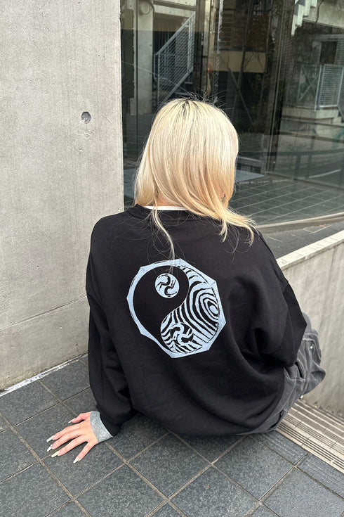 YIN-YANG LOGO SWEAT