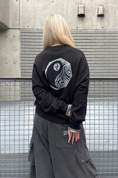 YIN-YANG LOGO SWEAT