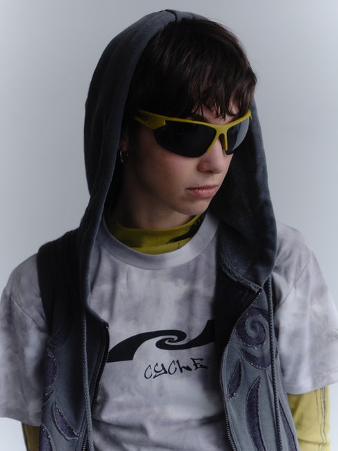 UNALOME LONG SKIRT -CHARCOAL-