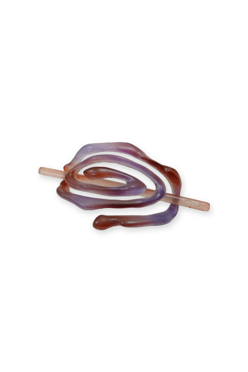 Taichi Yamane × Cycle SCULPTUAL HAIR STICK -WARM BROWN×PURPLE- *Last1