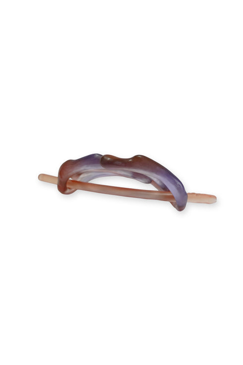 Taichi Yamane × Cycle SCULPTUAL HAIR STICK -WARM BROWN×PURPLE- *Last1