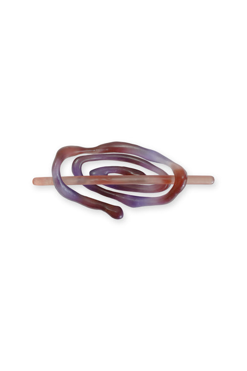 Taichi Yamane × Cycle SCULPTUAL HAIR STICK -WARM BROWN×PURPLE- *Last1