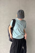 WASHED RITUAL SPIRAL TEE -SAX BLUE- *Last1