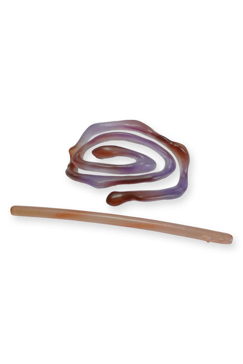Taichi Yamane × Cycle SCULPTUAL HAIR STICK -WARM BROWN×PURPLE- *Last1