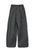 NYLON BUCKLE PANTS -CHARCOAL-