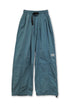 【RESTOCK】NYLON BUCKLE PANTS -TURQUOISE-