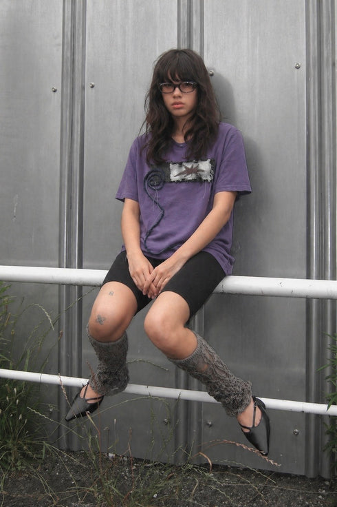 WASHED PATCHWORK STAR TEE