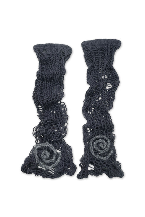 Merbeau × Cycle HANDMADE SPIRAL MIRRORED LEG -SLATE CHARCOAL- *Last1