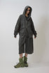 【PRE-ORDER】FEUERGOD × Cycle STAR ZIP-UP HOODIE -CHARCOAL-