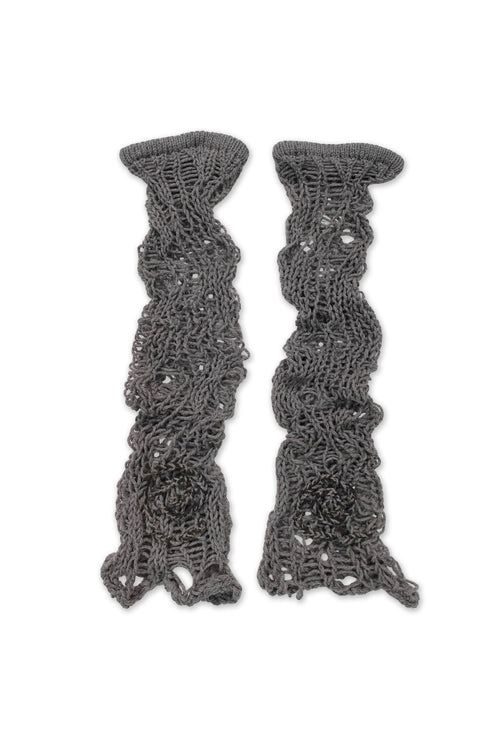 Merbeau × Cycle HANDMADE SPIRAL MIRRORED LEG -GRAYISH BROWN-