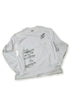 TERRAIN CUT-OUT LONG SLEEVE TEE -WHITE-
