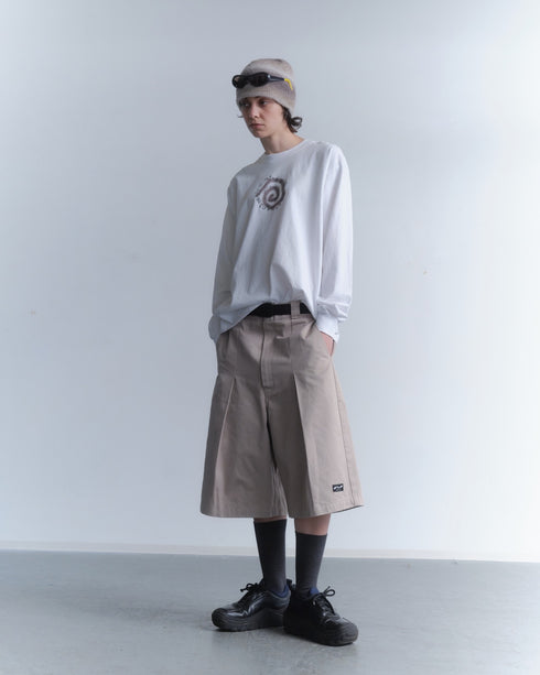 GRADATION KNIT CAP -BROWN-