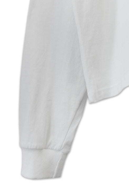 SPIRAL LOGO LONG SLEEVE TEE -OFF WHITE-