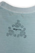 WASHED RITUAL SPIRAL TEE -SAX BLUE- *Last1