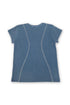 WASHED LINE BABY TEE -BLUE-