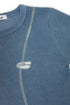 WASHED LINE BABY TEE -BLUE-