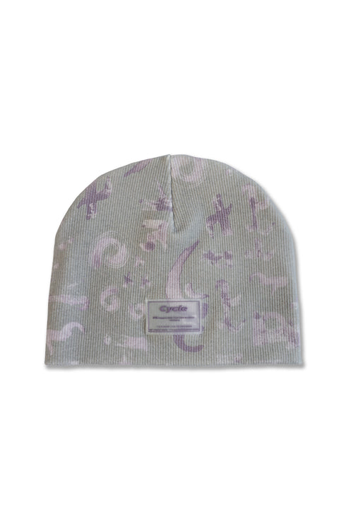 INDIA PHOTO BEANIE -PURPLE GOA- *Last1