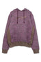 SPIRAL LOGO EMBROIDERY HOODIE -REDDISH PURPLE CAMO-