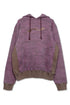 SPIRAL LOGO EMBROIDERY HOODIE -REDDISH PURPLE CAMO-