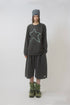 【PRE-ORDER】FEUERGOD × Cycle STAR LONG SLEEVE TEE -CHARCOAL-