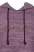 SPIRAL LOGO EMBROIDERY HOODIE -REDDISH PURPLE CAMO-