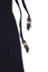 WRAP SKIRT LAYERED TROUSERS -BLACK-