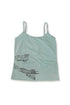 BACK SLIT LAYERED CAMISOLE -MINT GREEN-