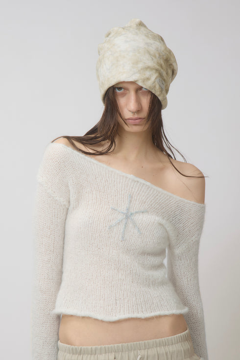 【PRE-ORDER】FAULT LINE BEANIE -BEIGE MIX-