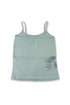 BACK SLIT LAYERED CAMISOLE -MINT GREEN-