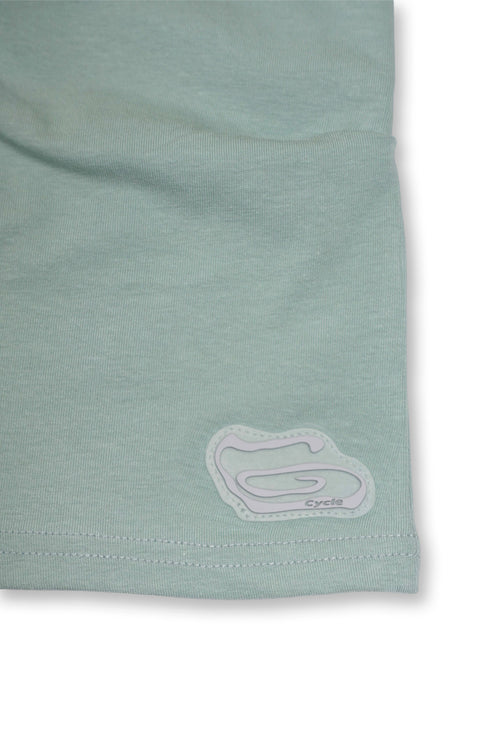 BACK SLIT LAYERED CAMISOLE -MINT GREEN-