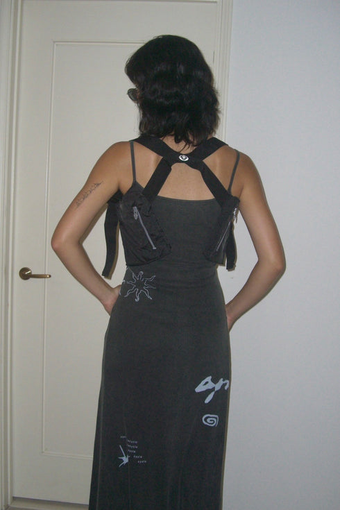 WASHED RIB MAXI DRESS