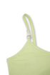 BACK SLIT LAYERED CAMISOLE -LIME YELLOW-