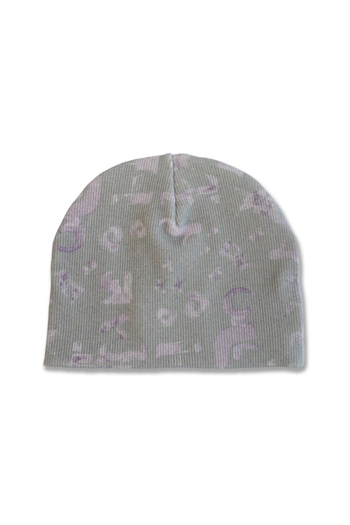 INDIA PHOTO BEANIE -PURPLE GOA- *Last1