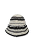 SUMMER MULTI BORDER HAT -IVORY MIX-