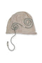 SPIRAL CODE SUMMER KNIT BEANIE -SUN BEIGE-