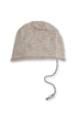 SPIRAL CODE SUMMER KNIT BEANIE -SUN BEIGE-