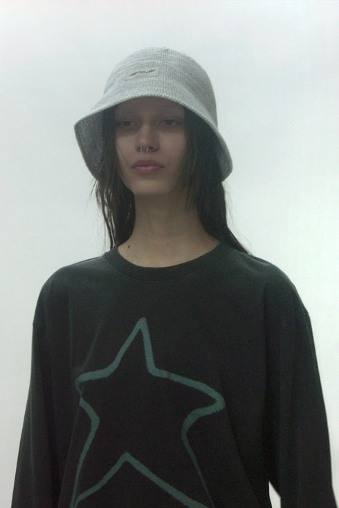【PRE-ORDER】FEUERGOD × Cycle STAR LONG SLEEVE TEE -CHARCOAL-