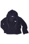 MIX CORD SUMMER KNIT HOODIE -NAVY-