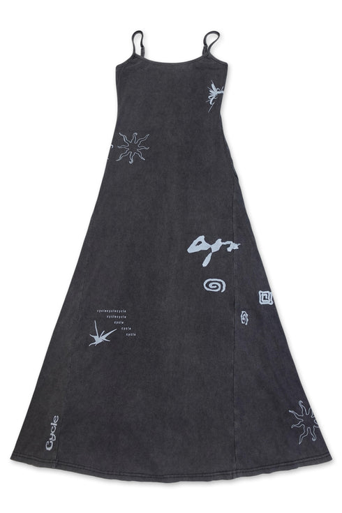 WASHED RIB MAXI DRESS