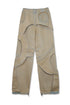 CIRCLE CUT-OUT PANTS -RUSTED BEIGE-