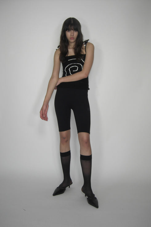 BEZNAL × Cycle "Spiral top" -BLACK- *Last1