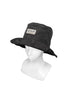 【90'S DEAD STOCK FABRIC】WOOD GRAIN BUCKET HAT -BLACK- *Last1