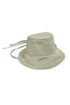 【90'S DEAD STOCK FABRIC】WOOD GRAIN BUCKET HAT -LIGHT GREEN-
