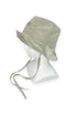 【90'S DEAD STOCK FABRIC】WOOD GRAIN BUCKET HAT -LIGHT GREEN-