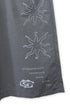 ROUND FLAP WIDE HALF PANTS -CHARCOAL-