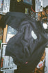 nyke × Cycle THROW UP HOODIE -BLACK-