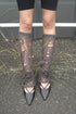 Merbeau × Cycle HANDMADE SPIRAL MIRRORED LEG -GRAYISH BROWN-